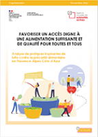 Analyse de pratiques inspirantes de lutte contre la précarité alimentaire en Provence Alpes Côte d'Azur