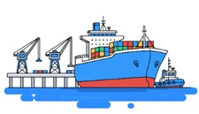 Économie maritime : la moitié des emplois dans le transport