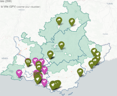 Cartographie des projets FSE+ et FTJ