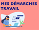 Le portail "Mes démarches travail" aux entreprises. 